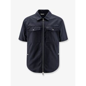 Moncler Men Cotton Blend Shirt With Zip